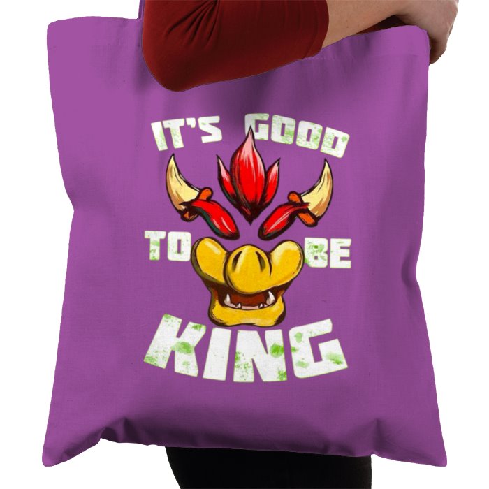 Super Mario Bro's - Its Good To Be King Tote Bag