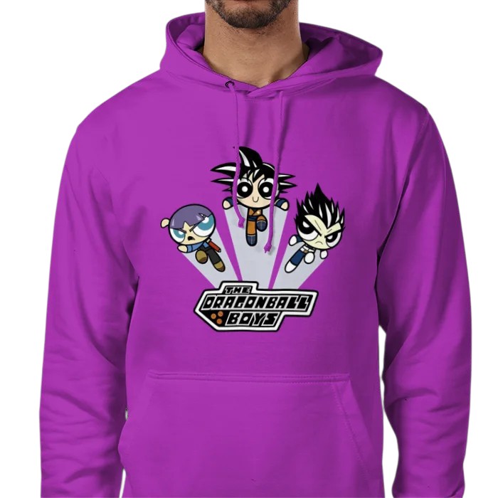 Dragonball Z & Power Puff Girls - Dragonball Boys Value Hoodie