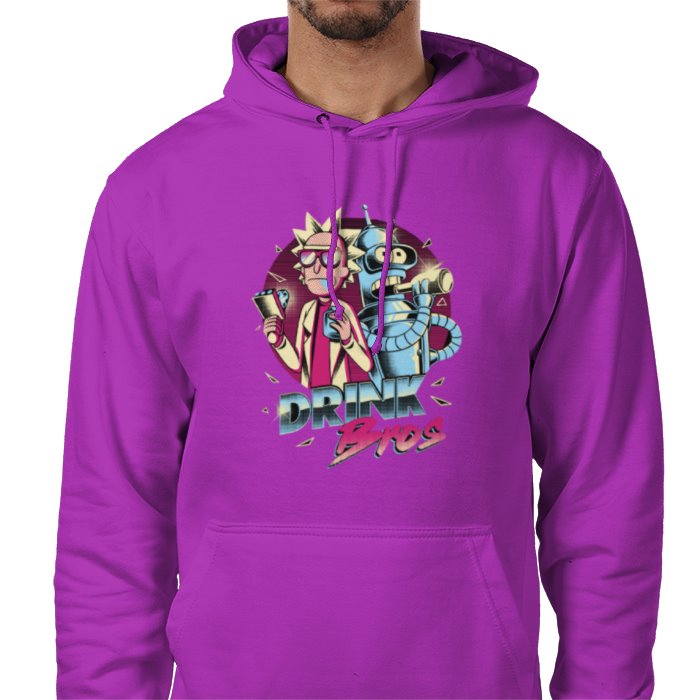 Rick & Morty x Futurama - Drink Bros Value Hoodie