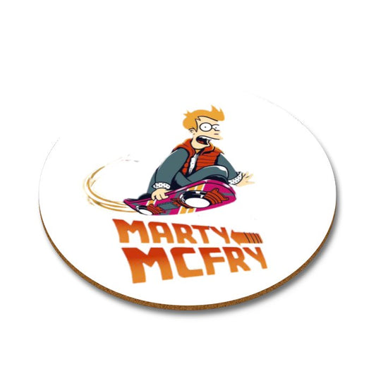 Marty McFry Round Coasters