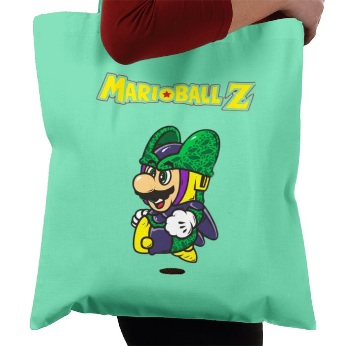 Super Mario Bro's x Dragonball Z - Cell Disguise Tote Bag