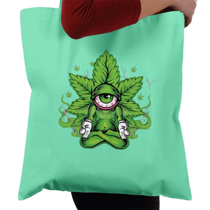 Cannabis Eye Tote Bag