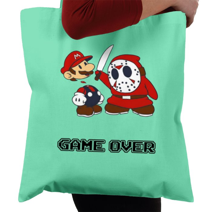Super Mario Bro's - Game Over Mario Tote Bag
