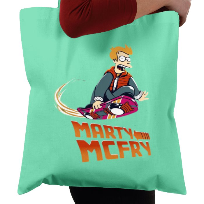 Futurama x Back To The Future - Marty McFry Tote Bag