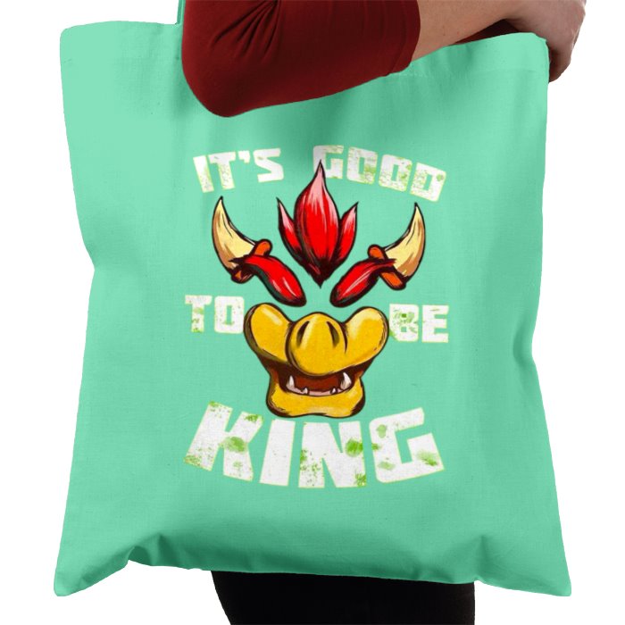 Super Mario Bro's - Its Good To Be King Tote Bag