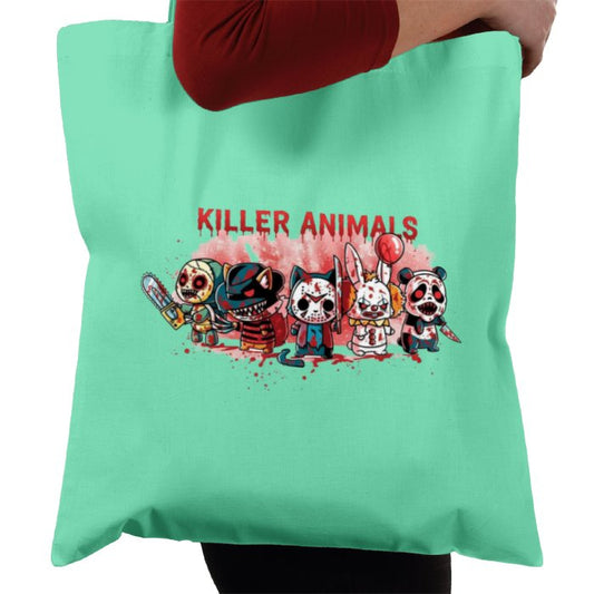 Killer Animals Tote Bag