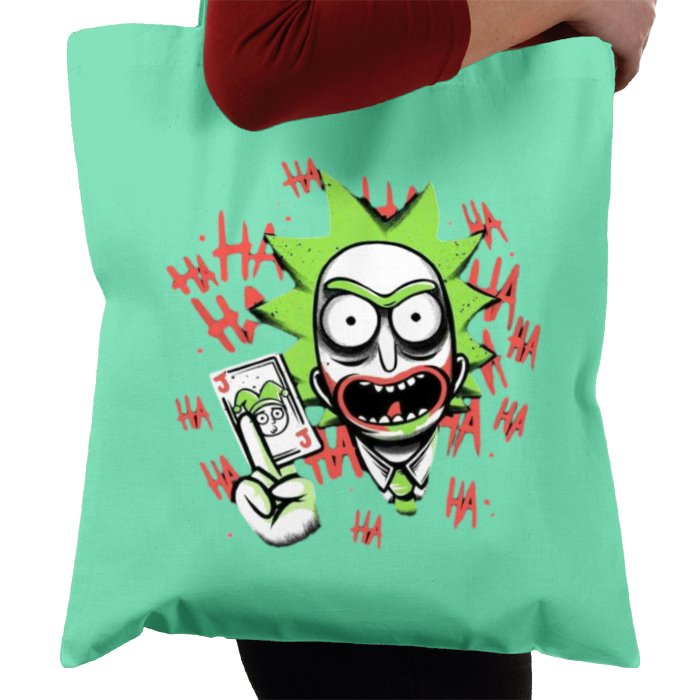 Rick & Morty x Batman - Joker Rick Tote Bag