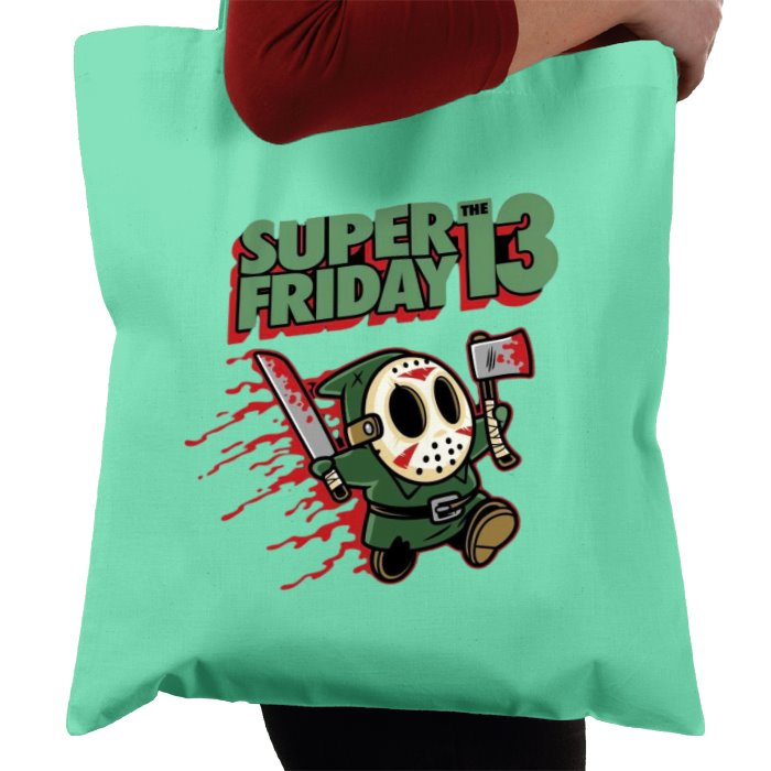 Super Mario Bro's x Friday 13th - Super Friday 13th Tote Bag