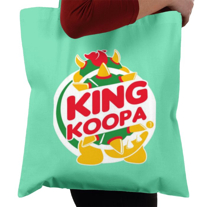 Super Mario Bro's & Burger King - King Koopa Tote Bag