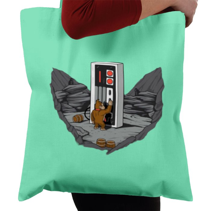 Nintendo & Donkey Kong - Stonehenge Pad Tote Bag