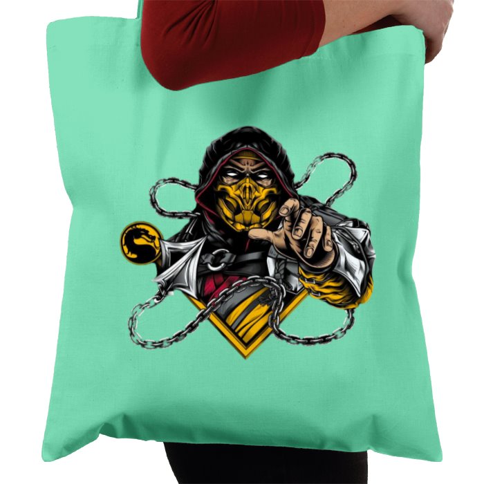 Mortal Kombat - Scorpion Wants You Tote Bag