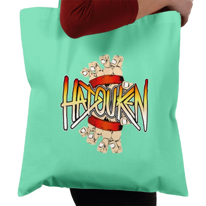 Street Fighter - Hadouken Tote Bag