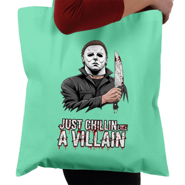 Halloween - Chilin Like A Villain Tote Bag