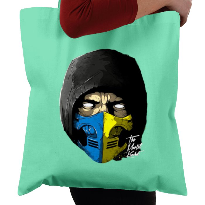 Mortal Kombat - 2 Faces Tote Bag