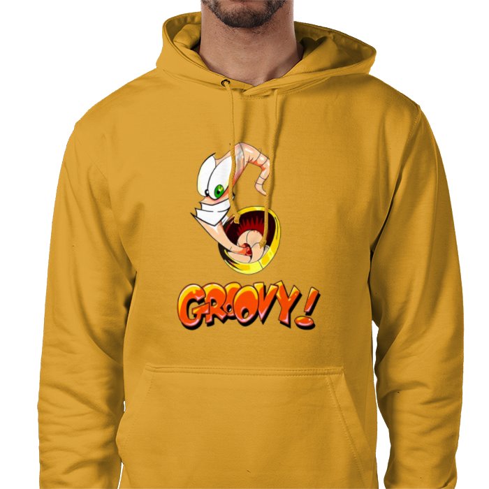 Earth Worm Jim - Groovy Value Hoodie