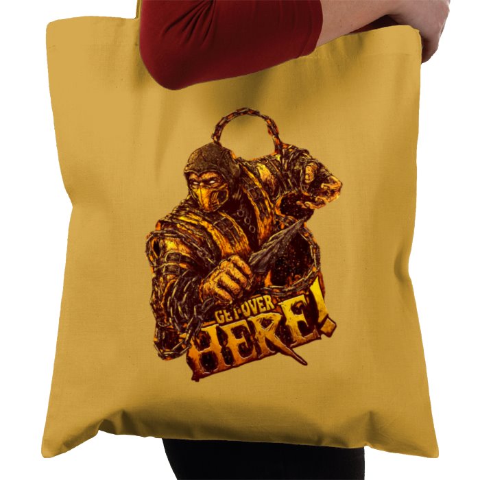 Mortal Kombat - Get Over Here v2 Tote Bag