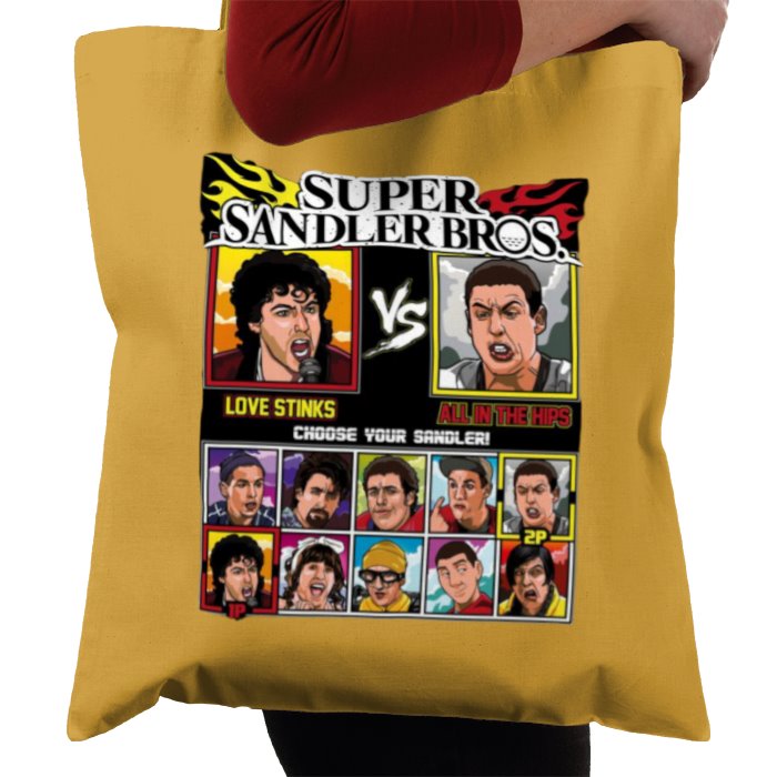 Super Smash Bro's & Adam Sandler - Super Sandler Bro's Tote Bag