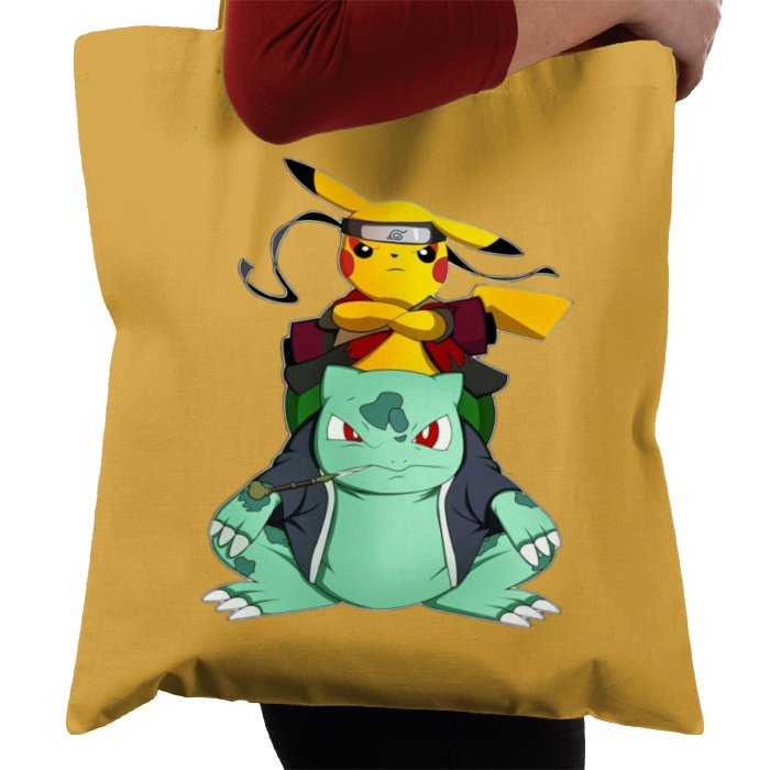 Pokémon & Naruto - Poke Ninjas Tote Bag