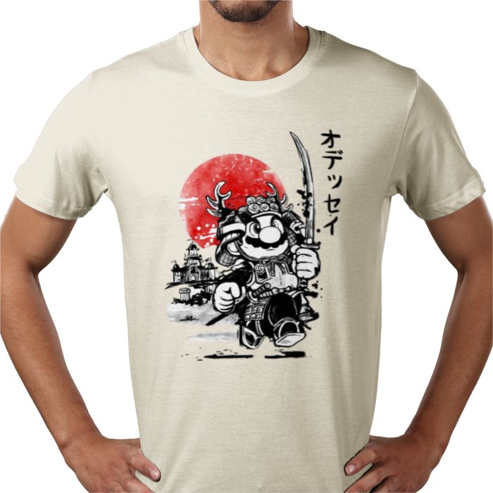 Super Mario Bro's - Samurai Mario T-shirt