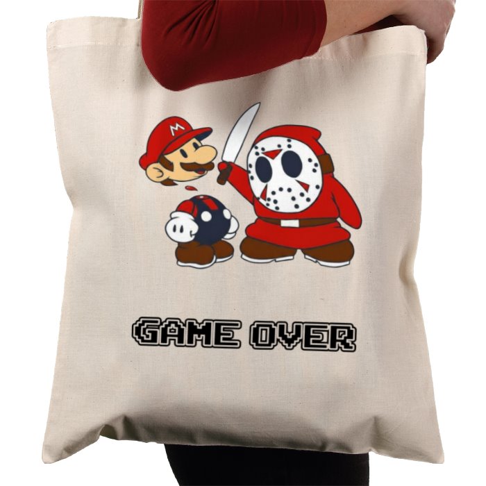 Super Mario Bro's - Game Over Mario Tote Bag