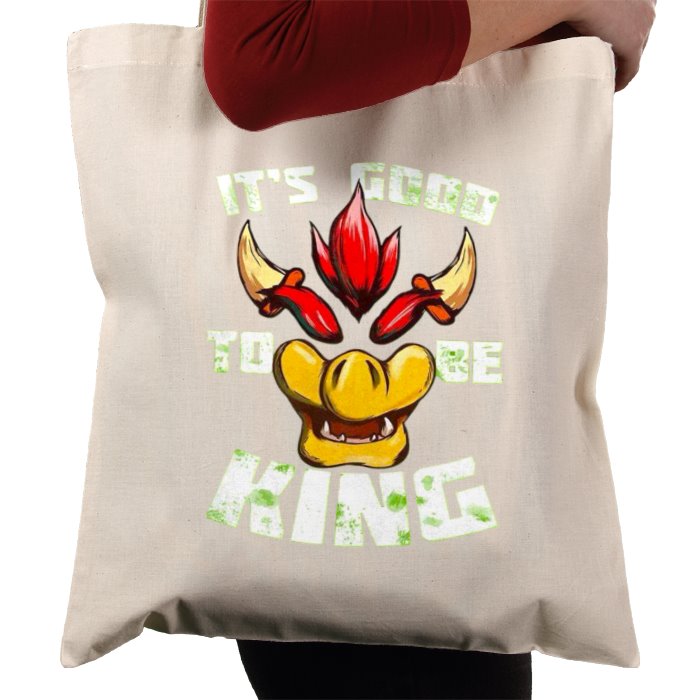 Super Mario Bro's - Its Good To Be King Tote Bag