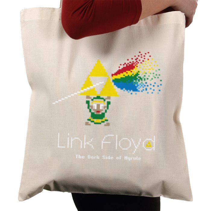 The Legend Of Zelda & Pink Floyd - Link Floyd Tote Bag