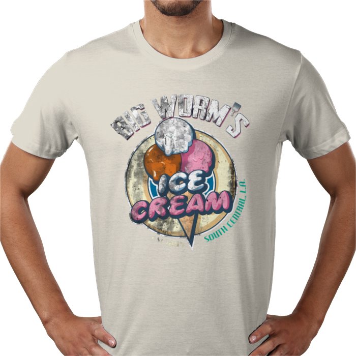 Friday - Big Worms Ice Cream T-Shirt