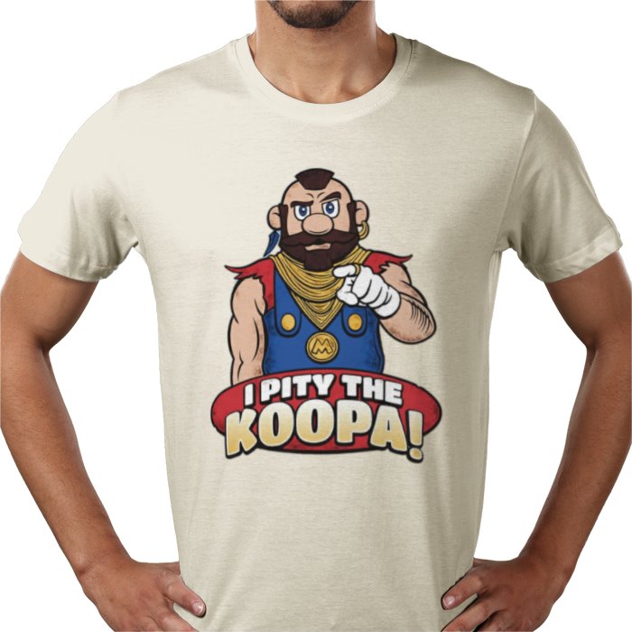 The A Team & Super Mario Bro's - I Pity The Koopa T-shirt