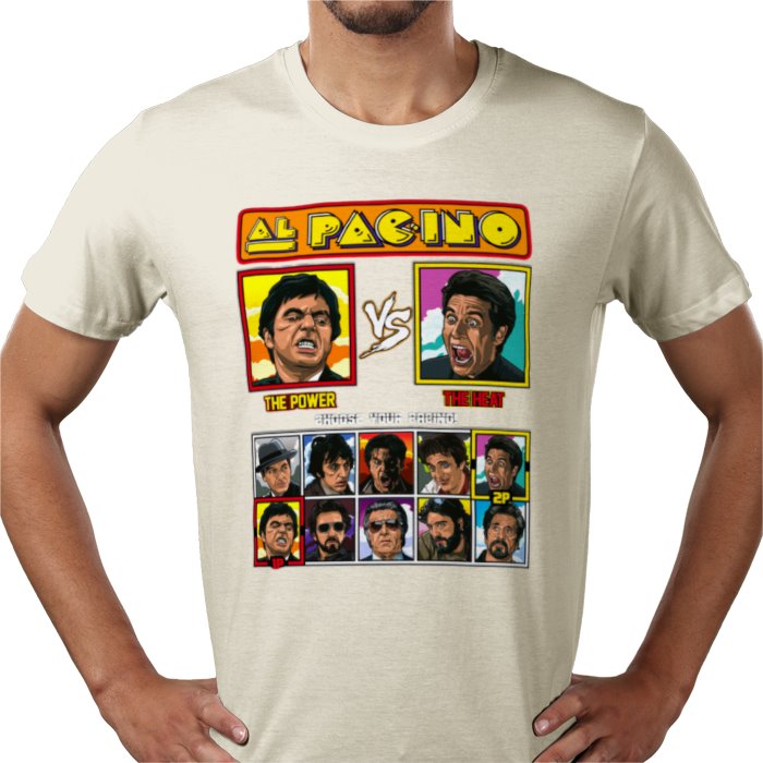 Al Pacino - Scarface VS Heat T-shirt