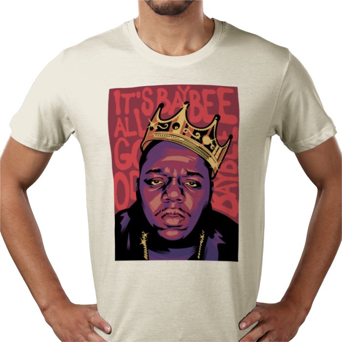 Biggie - King Crowned Art Style T-Shirt