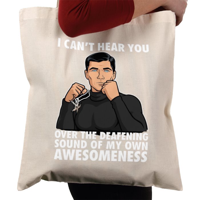 Archer - I Cant Hear You Tote Bag