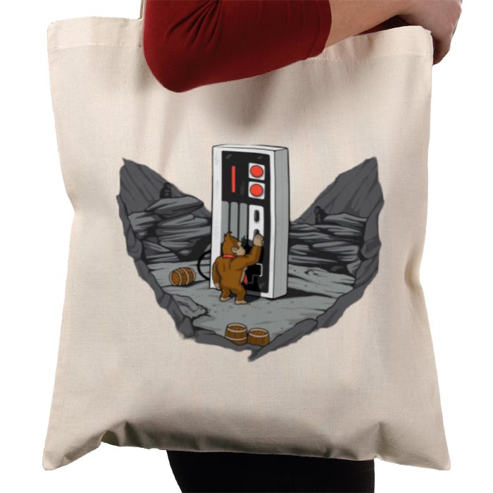 Nintendo & Donkey Kong - Stonehenge Pad Tote Bag