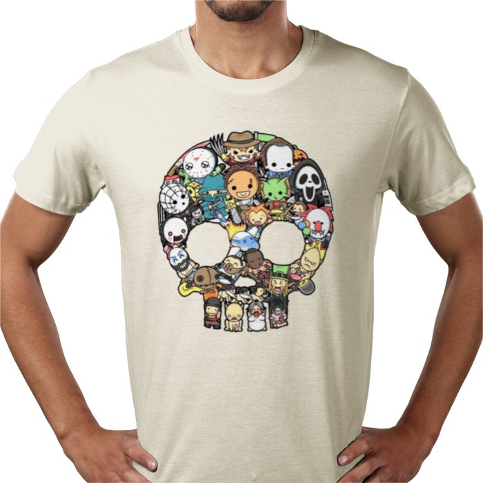 Horror Skull Montage T Shirt