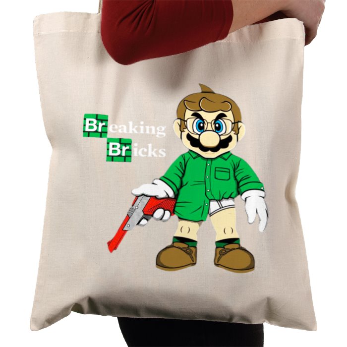 Super Mario Bro's x Breaking Bad - Breaking Bricks Tote Bag