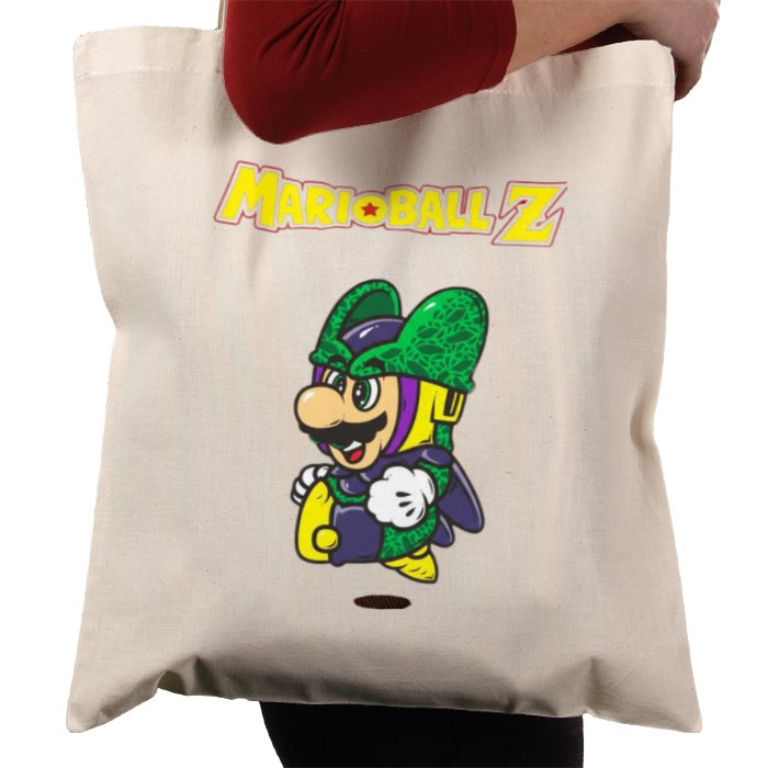 Super Mario Bro's x Dragonball Z - Cell Disguise Tote Bag