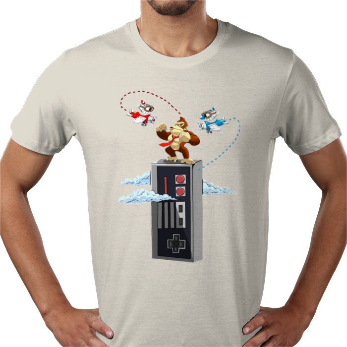 Donkey Kong x Cuphead x King Kong Parody - Kong Of New Donk T-Shirt