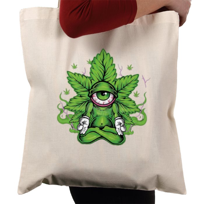 Cannabis Eye Tote Bag