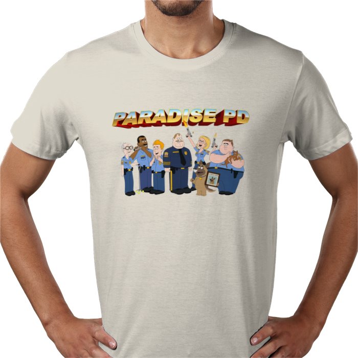 Paradise PD Character Crew T-Shirt
