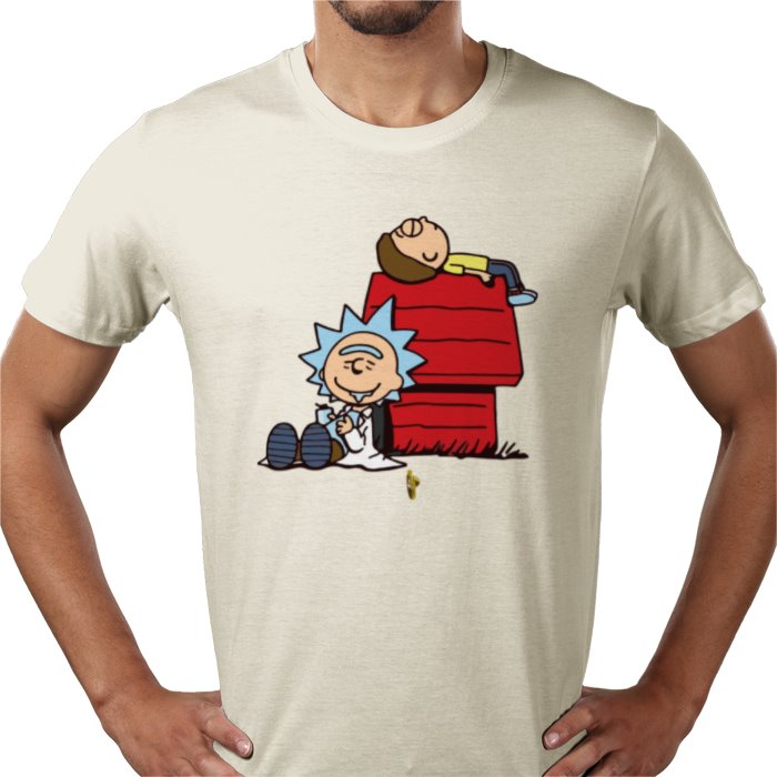Rick & Morty x Snoopy - Chilled Out T-shirt