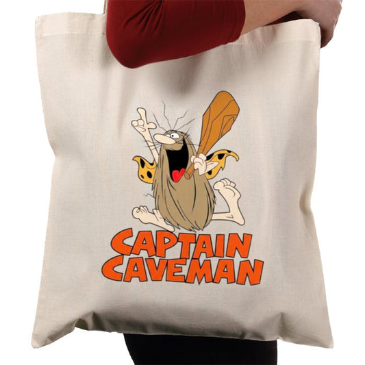 Captain Caveman - Theme Tote Bag