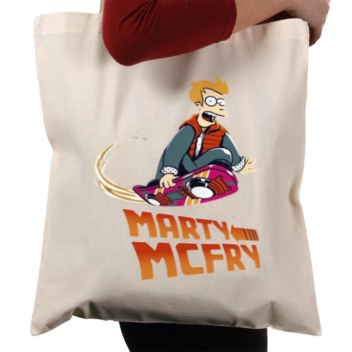 Futurama x Back To The Future - Marty McFry Tote Bag