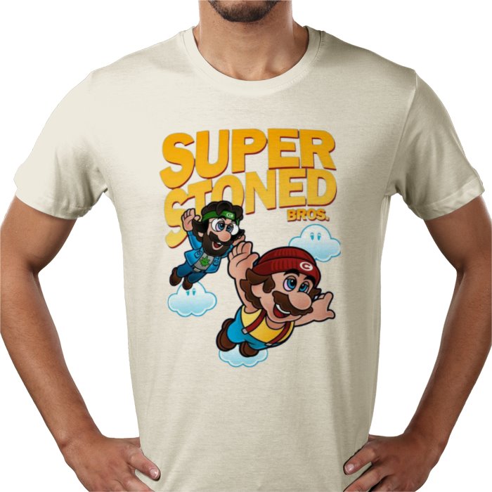 Super Mario Bro's x Cheech & Chong - Super Stoned Bros T-shirt