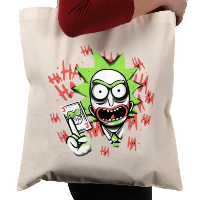 Rick & Morty x Batman - Joker Rick Tote Bag
