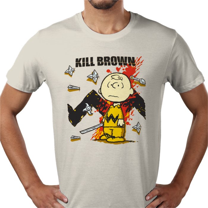 Peanuts x Kill Bill — Kill Brown T-Shirt