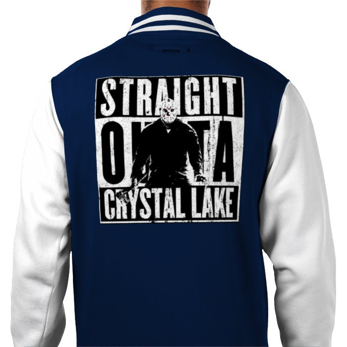 Friday 13th - Straight Outa Crystal Lake Varsity Jacket