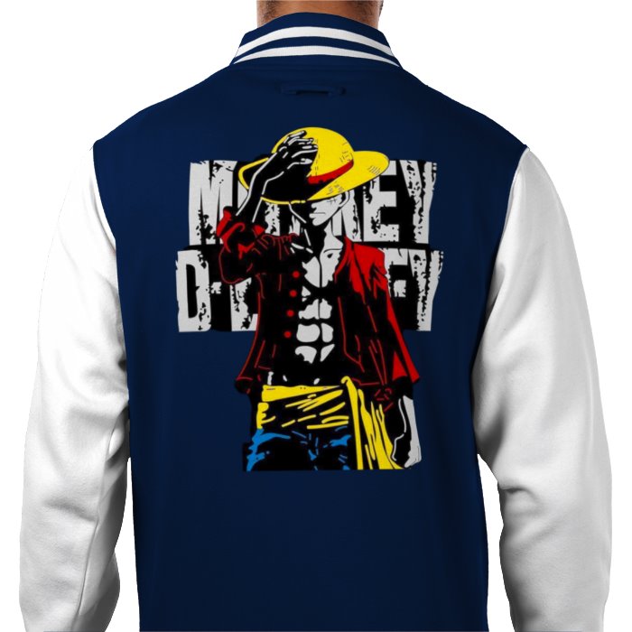 One Piece - Luffy Theme Varsity Jacket