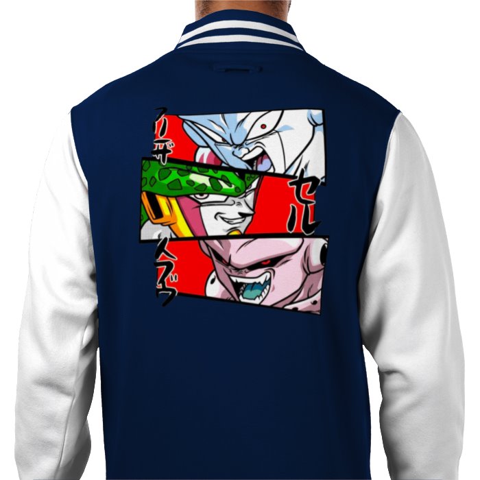 Dragonball Z - Villain Faces Varsity Jacket