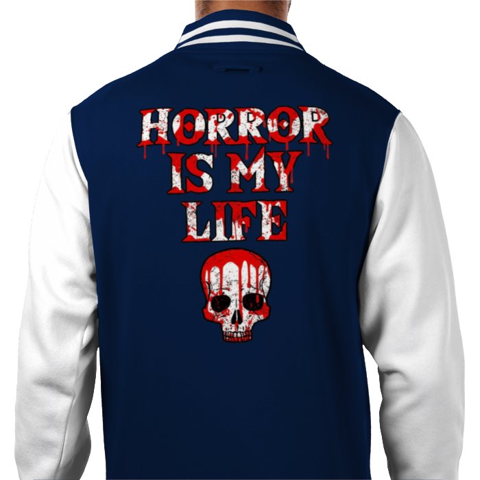 Horror Is My Life Varsity Jacket