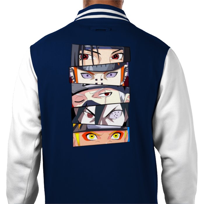 Naruto - Eyes Varsity Jacket