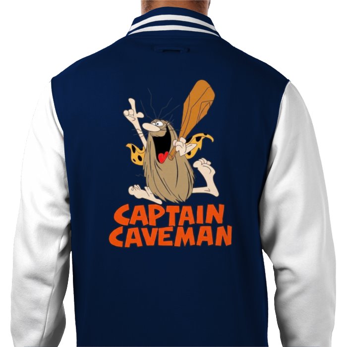 Captain Caveman - Theme Varsity Jacket